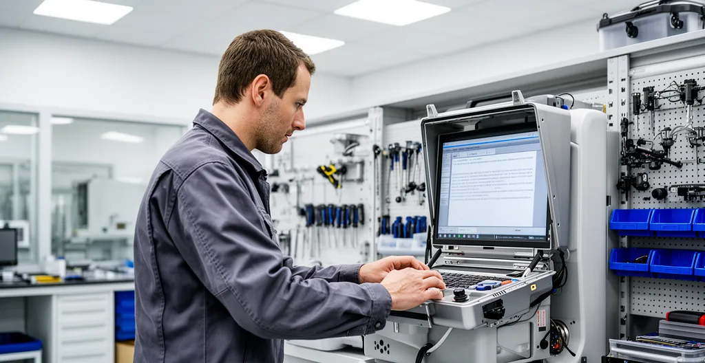 Maintenance préventive sur équipement KLA d'inspection semiconducteurs