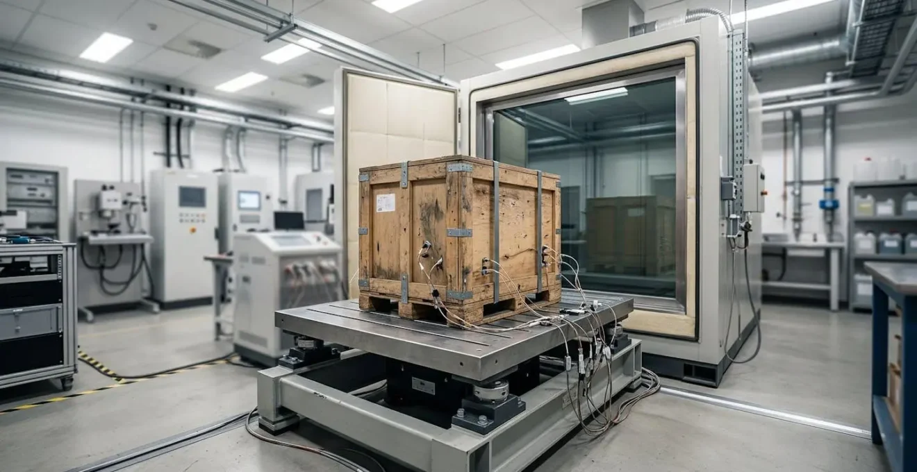Équipements de test de résistance aux chocs thermiques pour emballages industriels en laboratoire